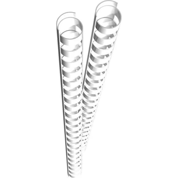 Genie GENIE Spiralbinderücken 12mm weiß 25 Stk