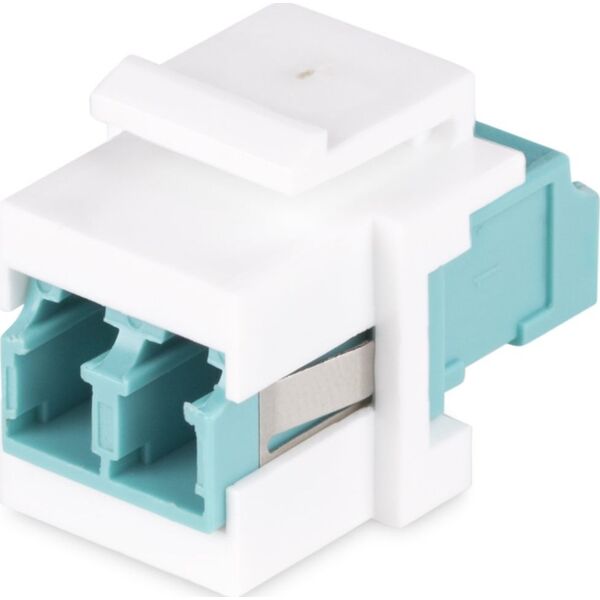 Adapter AV StarTech StarTech DMFKSLCLCCOUPLER adapter światłowodowy LC 1 szt. Biały
