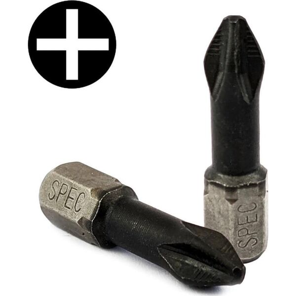 Specialist+ SPECIALIST+ μύτη κατσαβιδιού TITAN CARBON PH2 TORSION, 25 mm 14210213 4750758780216