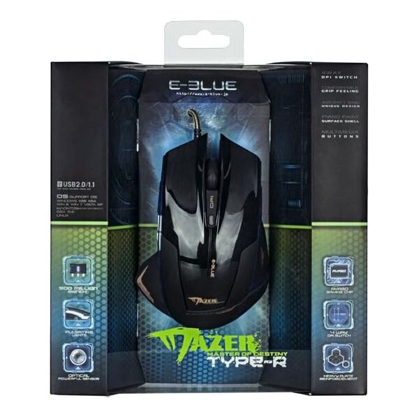 Mysz E-Blue Mazer R  (EMS124BK)