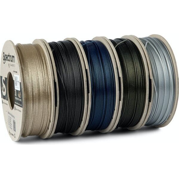 Spectrum PLA Glitter Multi Pack - 1,75mm - 5 X 0,25 KG