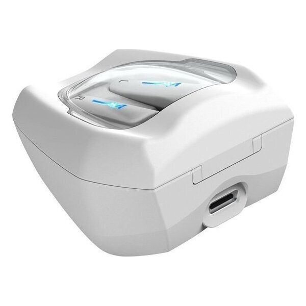 Mikrofon Genius Genius HS-M920BT, mikrofon, zmiana utworu, biała, 2.0, etui z ładowarką, sport typ USB-C