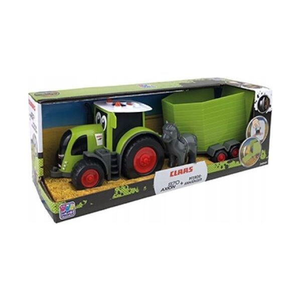 MALIK Traktor Claas z przyczepą dla konia Happy People