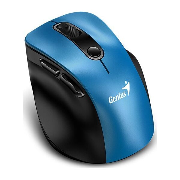 Mysz Genius Mysz bezprzewodowa Genius Ergo 9000S Mini Niebieska Cichy klik Bluetooth 5.0 + 2,4GHz