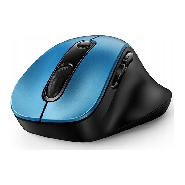 Mysz Genius Mysz bezprzewodowa Genius Ergo 9000S Mini Niebieska Cichy klik Bluetooth 5.0 + 2,4GHz
