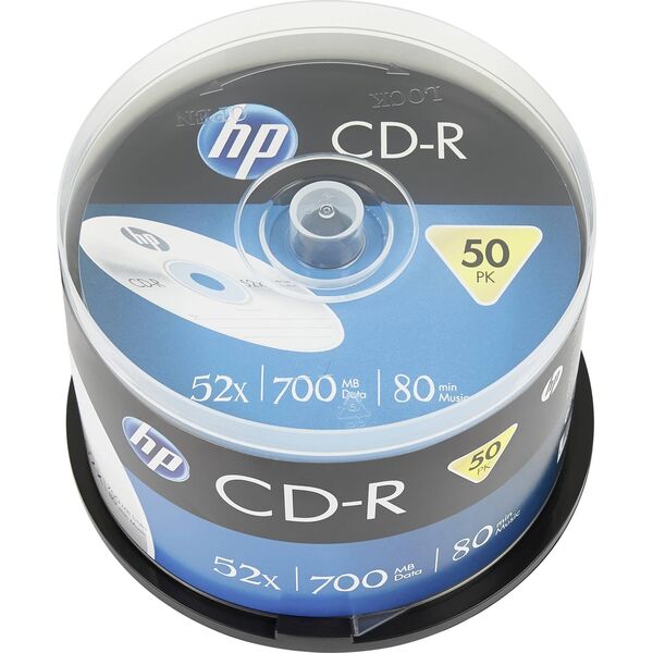 HP HP CD-R 700MB 52X CAKE*50 12931 / 69307