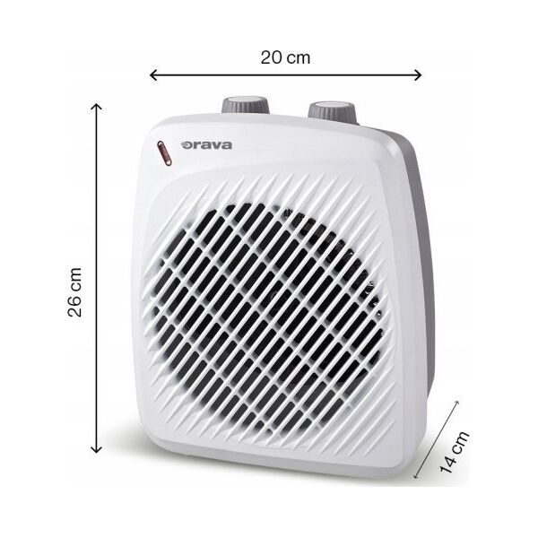 Orava Termowentylator / farelka, bia�y
