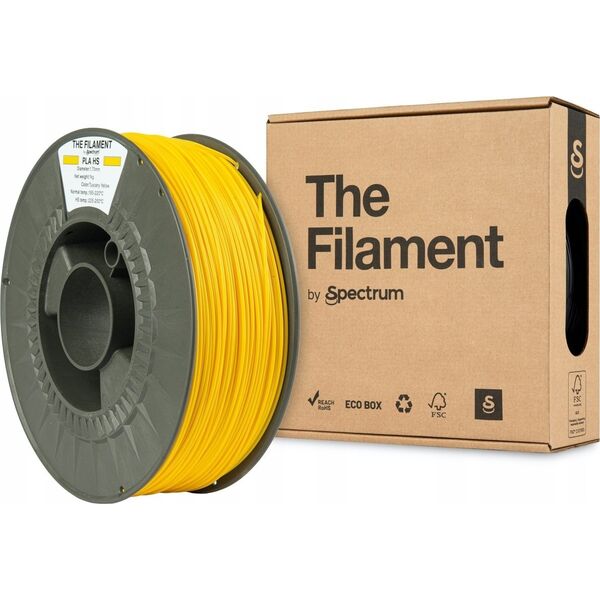 The Filament 3D filament, PLA HS, 1,75mm, 1000g, TF-24036,  tuscany yellow