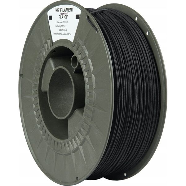 The Filament 3D filament, PLA CF, 1,75mm, 1000g, TF-24094, black
