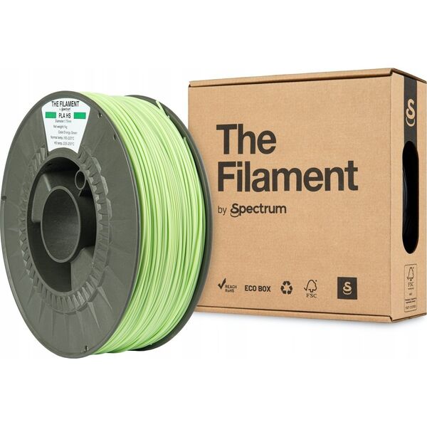 The Filament 3D filament, PLA HS, 1,75mm, 1000g, TF-24035,  energy green