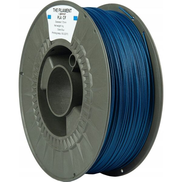 The Filament 3D filament, PLA CF, 1,75mm, 1000g, TF-24095, blue