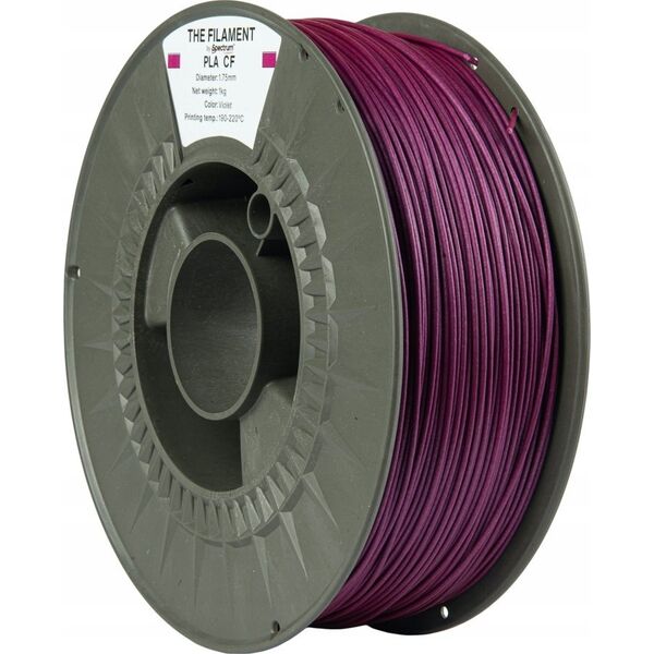 The Filament 3D filament, PLA CF, 1,75mm, 1000g, TF-24097, fioletowy