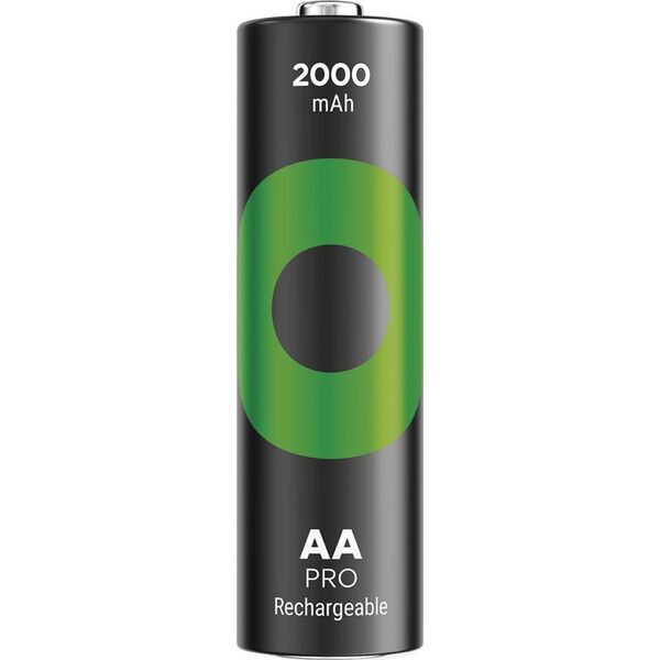Akumulatorki, AA (HR6), 1.2V, 2000 mAh, GP, kartonik, 6-pack, ReCyko Pro