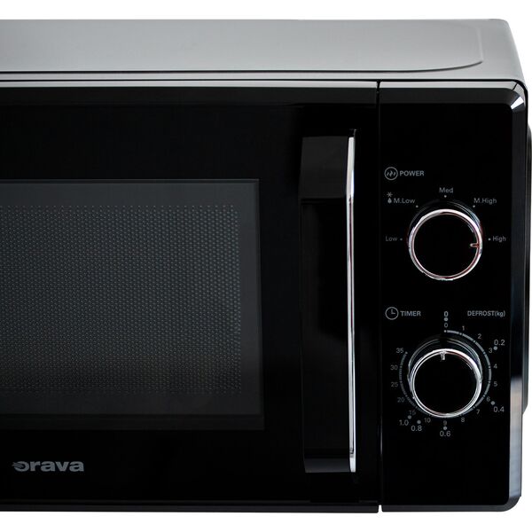 Kuchenka mikrofalowa Miwa-1B, 1050W, czarna, Orava