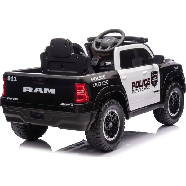 Auto Na Akumulator ZB618P Dodge Ram Policyjny Czarny