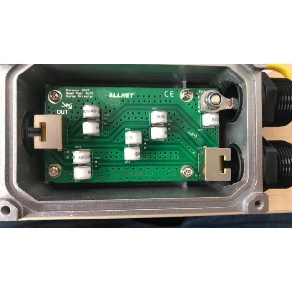 Allnet Z ALLNET TP Cat 6 Überspannungs-/Blitzschutz Surge Protector ALL95102O IP66 Outdoor 13692044 4038816107046