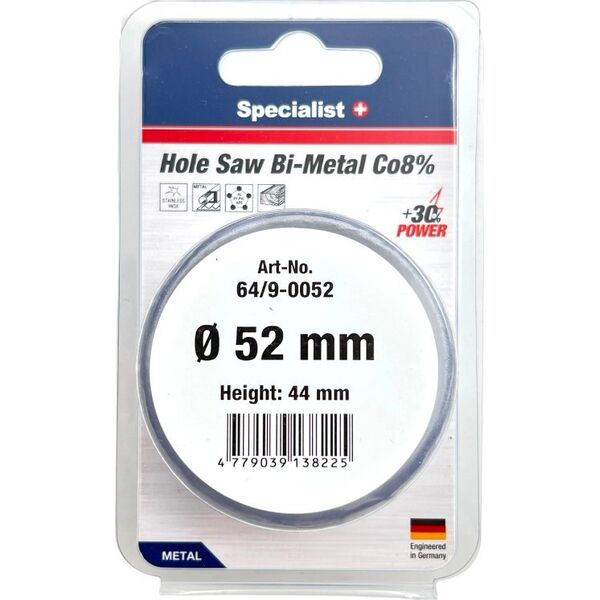 Specialist+ SPECIALIST+ κορώνα BI-METAL, 52 χλστ 13765220 4779039138225