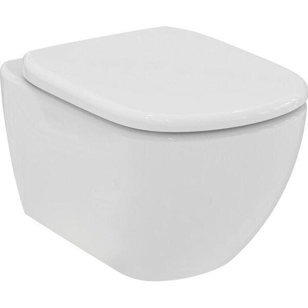Ideal Standard ΤΟΥΑΛΕΤΑ ΚΡΕΜΑΣΜΕΝΟ TESI RIMLESS ΜΕ ΚΑΛΥΜΜΑ WHIT λεκάνη τουαλέτας 13768610 8014140509646