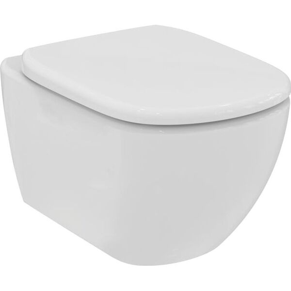 Ideal Standard ΤΟΥΑΛΕΤΑ ΚΡΕΜΑΣΜΕΝΟ TESI RIMLESS ΜΕ ΚΑΛΥΜΜΑ WHIT λεκάνη τουαλέτας 13768610 8014140509646