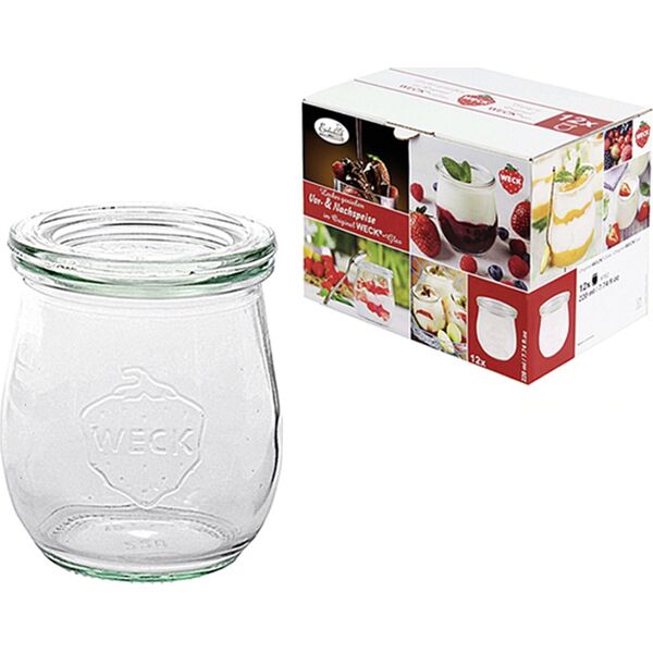 Jata WECK Tulip Jar 220ml Σετ των 12 14049933 4037839348177