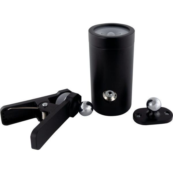 REV REV LED Akku Clip Leuchte mit Schalter, schwarz     2014100400