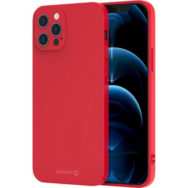 Κάλυμμα Swissten Soft Joy iPhone 7/8/SE2 (2020)/SE3 (2022) - Κόκκινο 14111483 8595217474543