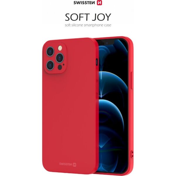 Κάλυμμα Swissten Soft Joy iPhone 7/8/SE2 (2020)/SE3 (2022) - Κόκκινο 14111483 8595217474543