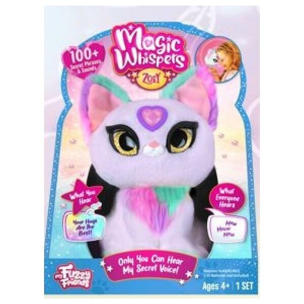 Clementoni My Fuzzy Friends Διαδραστικό παιχνίδι - Magic Whispers Zoey 14111703 810017187058