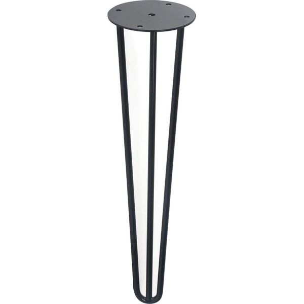 Sourcing STEEL HAIRPIN LEG TRIPLE 8 L400 BLACK