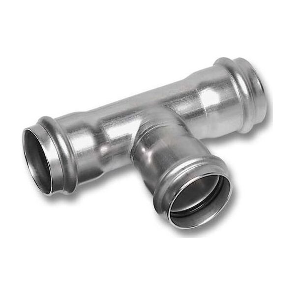 SANHA Equal tee SANHA-NIROSAN-Stahl noble d90° d22SANHA 14152069 4021343149245