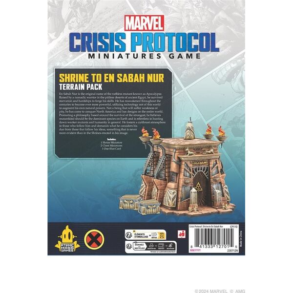 Atomic Mass Games Marvel: Crisis Protocol - Shrine to En Sabah Nur Terrain Pack 14169101 841333127015