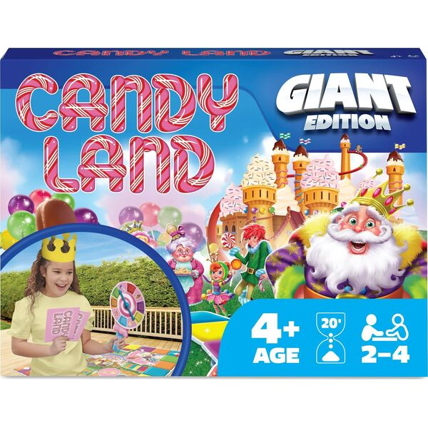 SPINMASTER GAMES επιτραπέζιο παιχνίδι SPINMASTER GAMES Giant Candyland, 6063157 14248783 778988409763