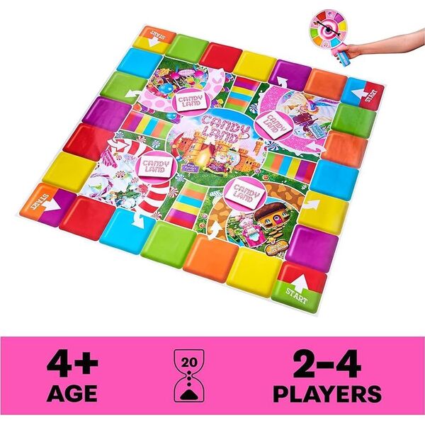 SPINMASTER GAMES επιτραπέζιο παιχνίδι SPINMASTER GAMES Giant Candyland, 6063157 14248783 778988409763