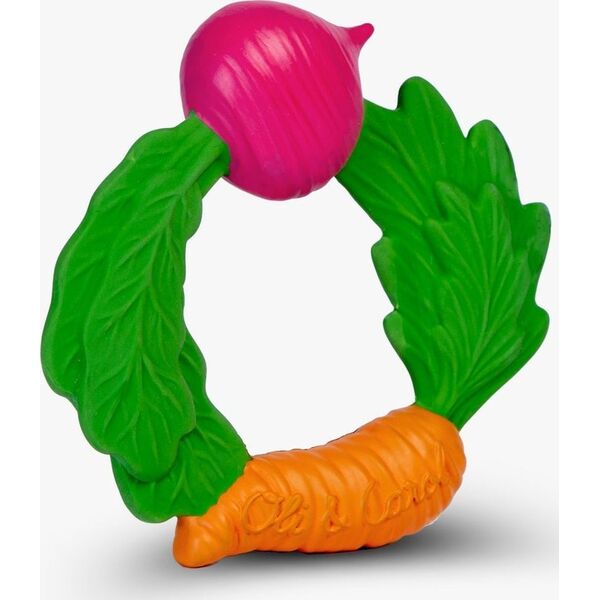 Oli&Carol Oli&Carol Veggie Teething Ring, 0+