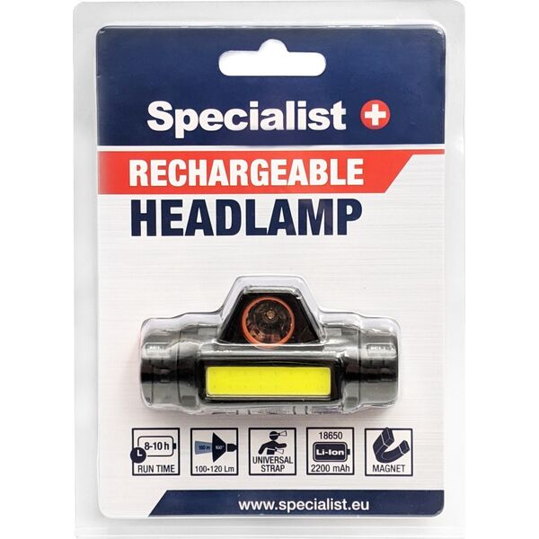SPECIALIST+ head spotlight, 120 lm