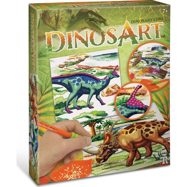 Σετ δημιουργικότητας DINOSART Dazzle-by-Number, 15051 14031771 694704150514