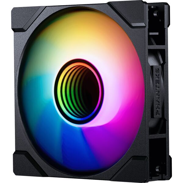 PHANTEKS M25 Gen2 PWM Reverse Airflow D-RGB Lüfter - 120mm, schwarz