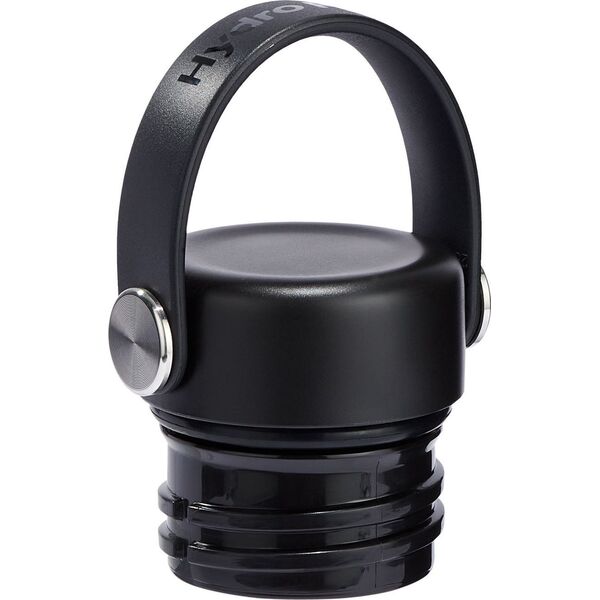 Hydro Flask Standard Mouth Flex Straw Cap water bottle, 700 ml - Black