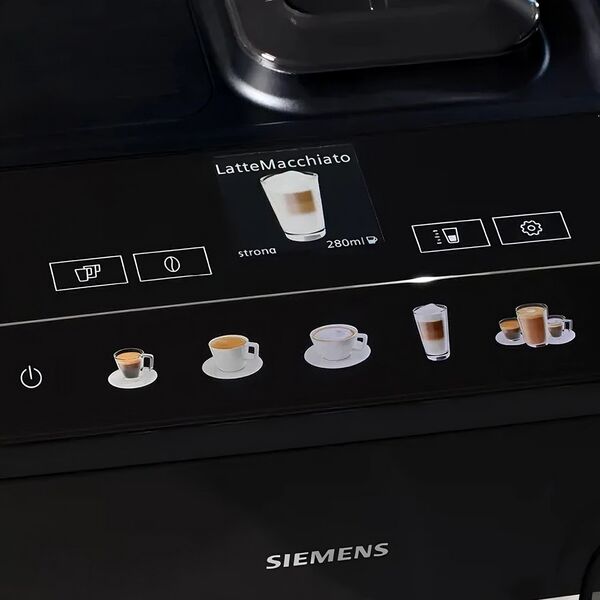 Siemens EQ.500 TP515R01 Bean to Cup Coffee Machine - Metallic Black