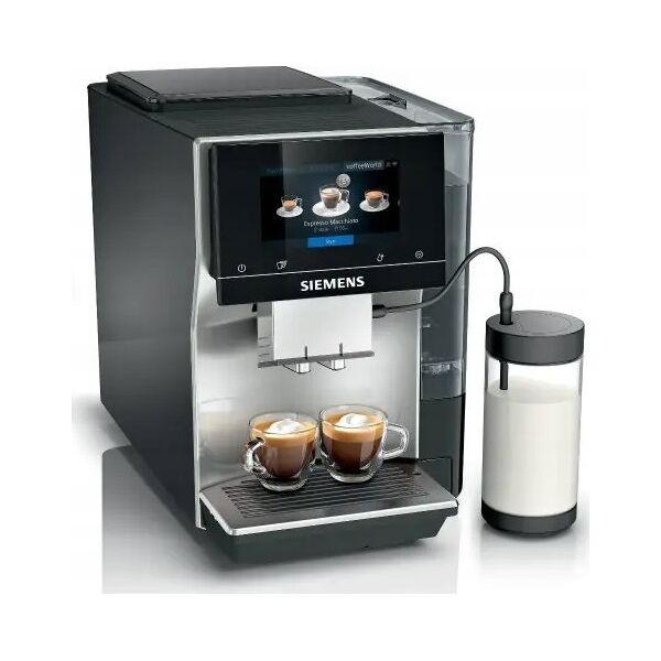 Siemens EQ700 TP715R07 Bean to Cup Coffee Machine - Silver Metallic