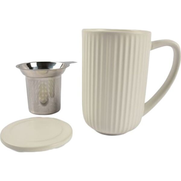 Tea mug Salt&Pepper Hi!Tea White, 600 ml