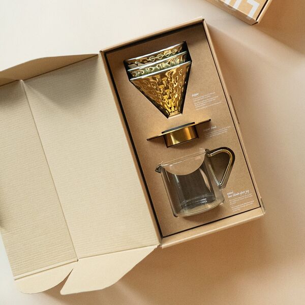 LOVERAMICS Loveramics Brewers - Σετ Dripper - Gold Special Edition 13556420 4891635820547