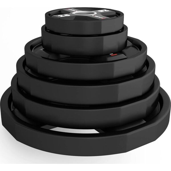 Talerze olimpijskie TPC10 z powłoką CPU HMS 10 kg