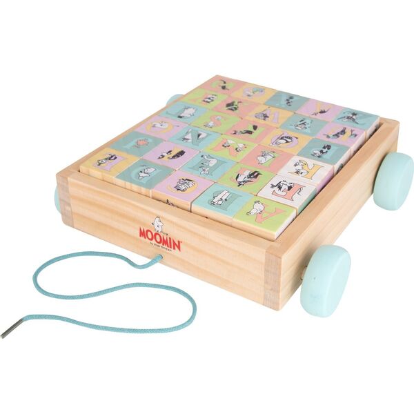 Muumi Moomin Alphabet Cube Train 13802500 6416550000000