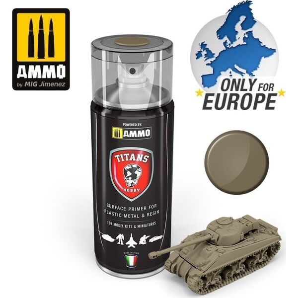 Humbrol Ammo: Titans Matt Primer - Wooden Deck 13884933 7426842921748