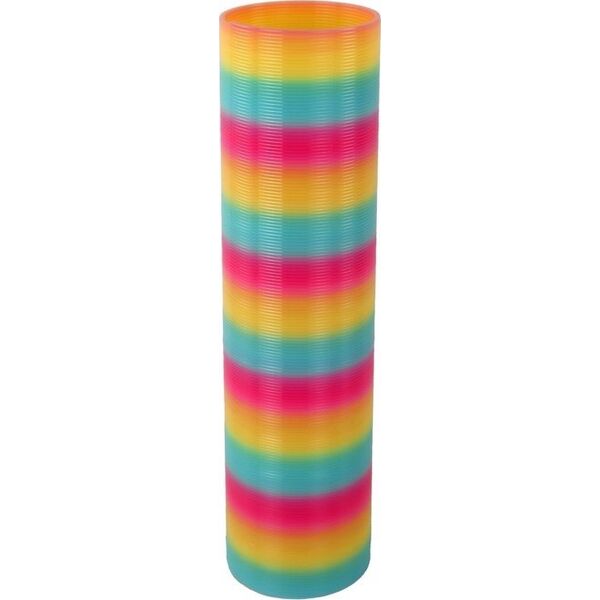 LeanToys Magiczna Kultowa Sprężyna Kolorowa 30 Cm Zabawka