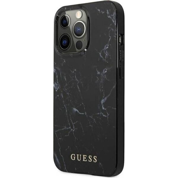 Guess Etui Guess GUHCP13LPCUMABK Apple iPhone 13 Pro czarny/black hardcase Marble