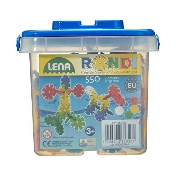 Lena Klocki Rondi w wiaderku 550 elementów