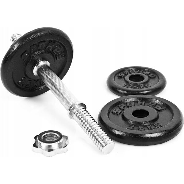 Zestaw jednej hantli 9,5 kg Spokey EGIR