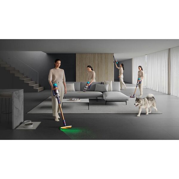 Dyson Gen5detect odkurzacz przenośny Niebieski, Miedziany Bez worka